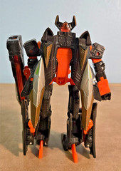 2005 Transformers SIDEWAYS Cybertron Galaxy Deluxe Class (w/ replacement Key)