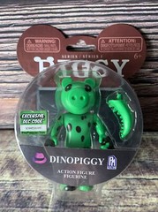 Piggy Series 1 DINOPIGGY Action Figure Exclusive DLC Code Scratch Off NEW