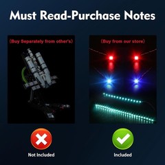 LED Light Kit Compatible for LEGO 11389 Project Hail Mary USB (Lights Only)