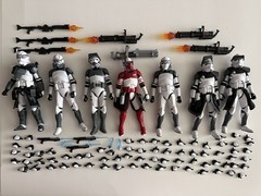 STAR WARS Black Series COMMANDER THORN And BONUS Wolffe Clone Troopers JOV 3.0