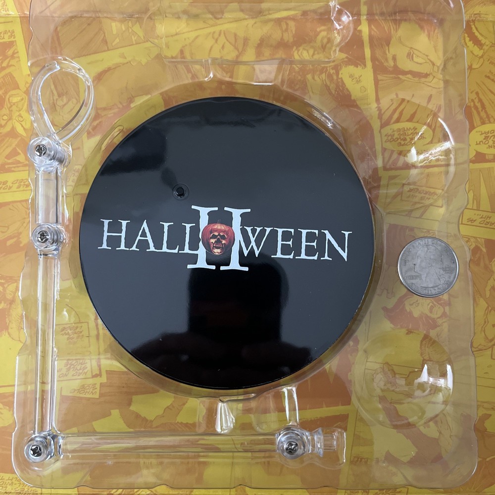 Stand Mezco one 12 michael myers halloween 2 Fodder Stand And Base Only