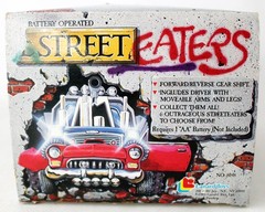 Rare Vintage 1987 Street Eaters Alley Cat + Figure Lanard Toys New Sealed !