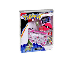 TOMY POKEMON Pokedex trainer kit Axew Figure Pokeball Set
