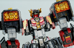 Metal Cardbot S BLASTRAIN Blast Train Red Transforming Robot Korean Toys