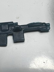VINTAGE KENNER STAR WARS 1980 V4 IMPERIAL IG-88 BLASTER GUN COMPLETE TRANSLUCENT