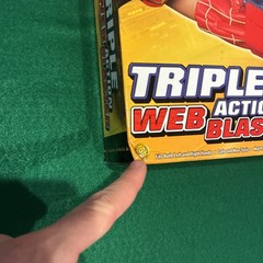 Spider Man 2 Triple Action Web Blaster Toy Biz 2004 COMPLETE New