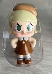 Authentic Pop Mart Angry Molly Mini Long Play Confirmed Brown Fire New