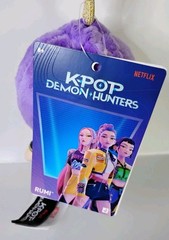 KPop Demon Hunters Rumi 4-Inch Clip on Plush