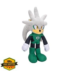 Sonic The Hedgehog Flash Silver Lantern Plush 2pk