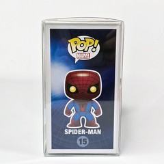 Funko Pop! Marvel Spider-Man #15 The Amazing Spider-Man (2012) w Pop Protector