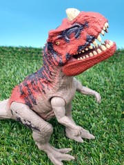 (4) Jurassic Park Dinosaurs Lot Of 4 (Used Working Toys)
