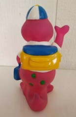 Barney The Purple Dinosaur Coin Piggy Bank Lyons Vinyl Back to School Vtg 1992