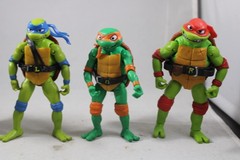 TMNT Mutant Mayhem Action Figure Set Raphael Leonardo Lot Loose Mondo Gecko
