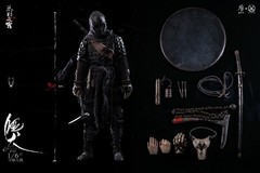 1/6 JPT design × POP COSTUME Myriads of Face NINJA Silent Hound Actoin FIGURE