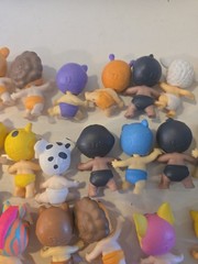 TWOZIES LOT of 42 Babies Moose Dolls Minis Miniature Figures Animals Season 1&2