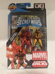 Marvel Universe Secret Wars Set Of 5 Comic Pack Figures MOC Sets May Vary