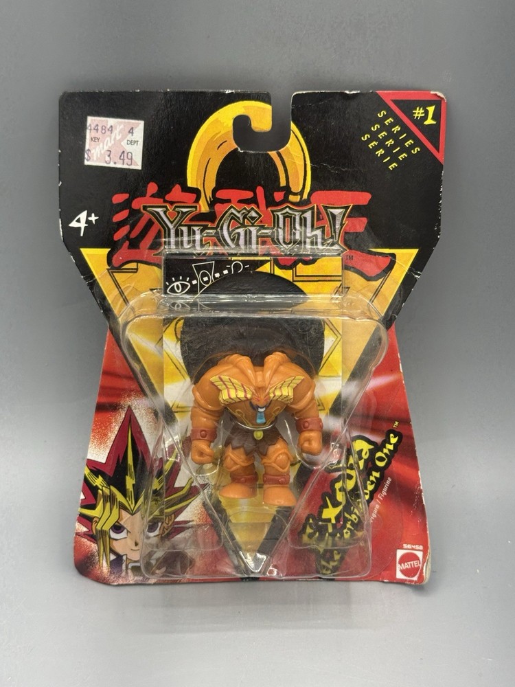 New In Box 2002 Yu-Gi-Oh! Series #1 EXODIA Figure With Holo-Tile Stand By Mattel