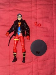 McFarlane DC Direct Page Punchers Superboy Figure W/ Custom Jacket & glasses !