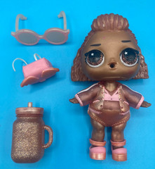 Lol Surprise Tots B-Ball Baby Ultra Rare Instagold & sparkle Boss Queen dolls