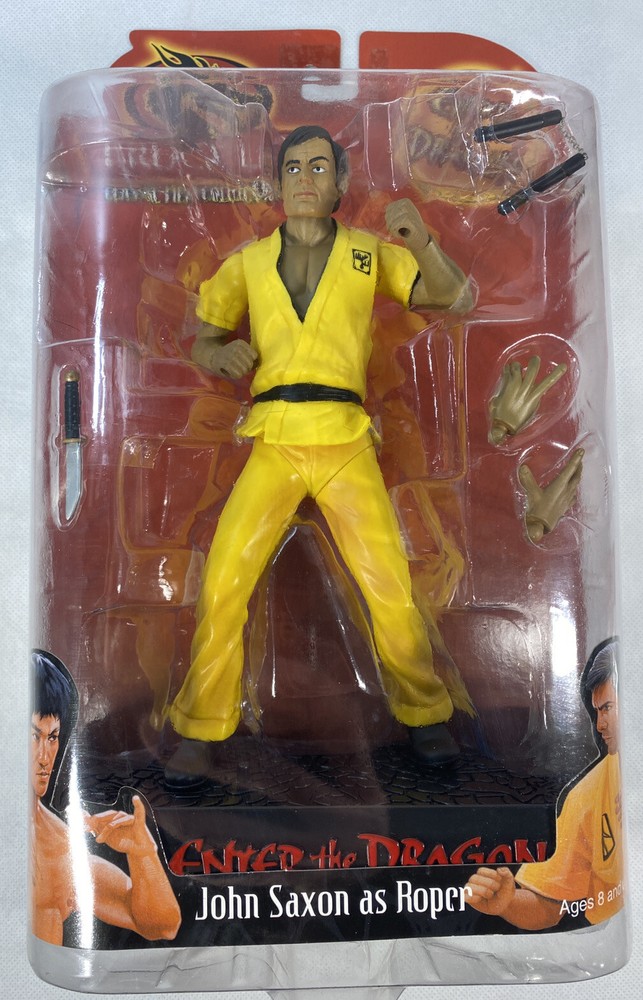 Bruce Lee Classic Film Collection John Saxon As Roper In “Enter The Dragon” New
