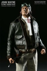 1/6 Scale 1/4 Scale – John Wayne Flying Tiger Pilot Statue – MINT IN BOX