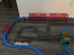 Thomas & Friends Tomy Giant Set Motorized Road and Rail System No Trains