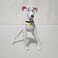 Just Toys Bend-Ems 101 Dalmatians lot of 6 bendy toys (with marks/wear)
