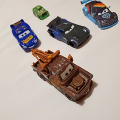 Diecast Disney Pixar Cars McQueen Mack Hauler Truck 95 Kids Toy Car Lot Set Film