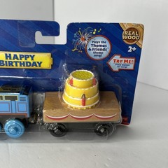 Fisher-Price Thomas & Friends Wooden Railway Real Wood Happy Birthday Thomas