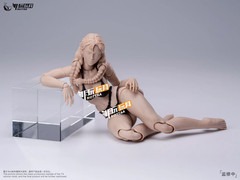 NT-04FY-F: Nottaa NT-04 Fang 1/12 female body (Fang, yellow skin, Separate neck)