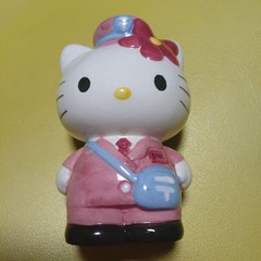 Hello Kitty Figure Sanrio Post Office Worker Made 2003 Not for Sale