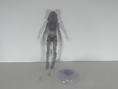 Marvel Legends 2021 CLEAR INVISIBLE WOMAN FIGURE Loose 6″ Fantastic Four Vintage