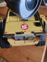 Disney Pixar Wall-E Thinkway Remote Control RC Toy 9.5” No Remote