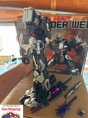 New TC-01 32cm Oversize 6 types of Deformed Decepticon alloys/light Megatank USA