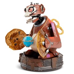 League of Legends LOL Jinx Arcane Powder Monkey Wind-Up Doll Figure Walk & Clap