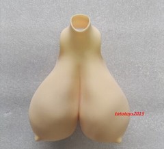 1:6 Pale Super Large Breast Bust Kits Cover Model Fit 12” Female PH Body Toy
