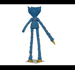New McFarlane Toys MOB Poppy Playtime Ruined Huggy Wuggy 7″ Action Figure