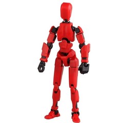 1PCS 13 Joints Figure Articulate Movable Dummy Doll Diy Assembly Toy 3D Printed