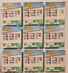 LOT OF 15 DIFFERENT 1989 ITALIAN SOCCER STARTING LINEUPS SLU FRESH FROM CASE
