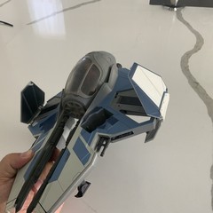 Aalya Secura’s Jedi Starfighter 2007 STAR WARS 30th Anniversary Incomplete