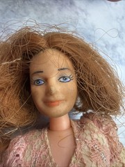 Vintage 1974 Mego Wizard of Oz Glinda the Good Witch Doll 8” NEEDS CLEANED & TLC