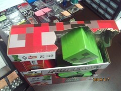 Brand New Minecraft Exploding RC Creeper Car Lights & Sounds w/ DLC Code Mattel