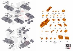 1/60 MS-08th Team Ground Gundam Recon Vehicle Resin Kit Unassembled Model Kit