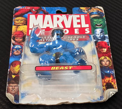 Toybiz Marvel Heroes Beast Miniature Poseable Action Figure #71582 *Read