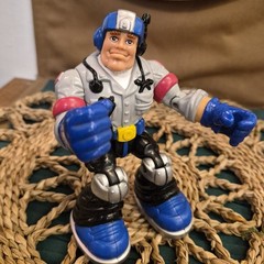✳️Mattel 2001 Action Figure 7701A Blue Gray Black White Red Yellow Plastic#️⃣26