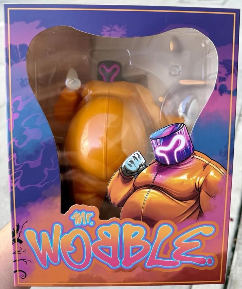Mr. Wobble Vinyl Figure Ganja White Night Limited Edition Collectible New Sealed