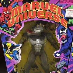 MARVEL MUTATIONS VENOM CARNAGE ACTION FIGURE VINTAGE NEW 10″ DELUXE SPIDER-MAN