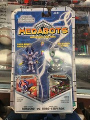 Hasbro Carded 2-pack MEDABOTS lot of 9 sets Action Figures Metabee FemJet