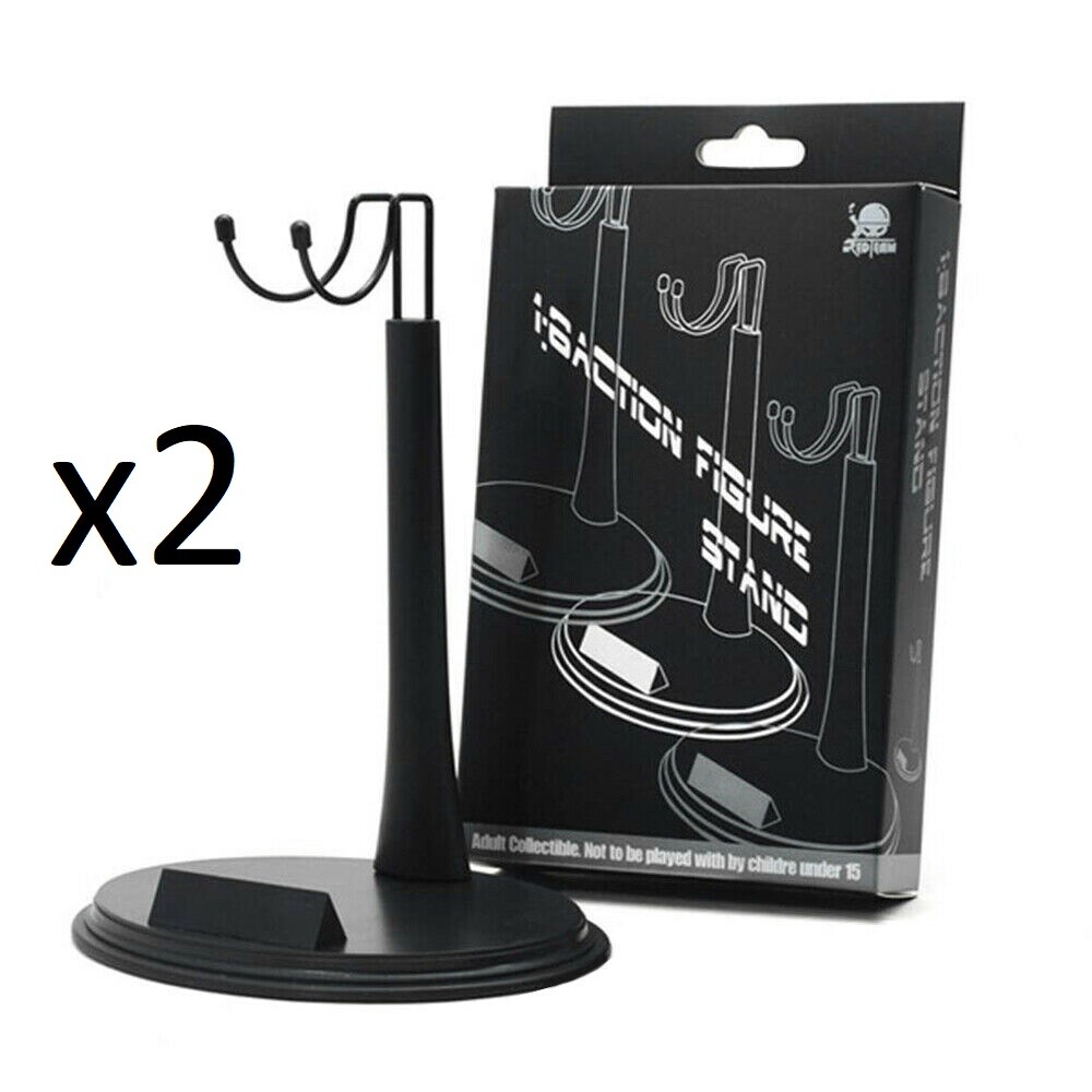 2 Pcs 1/6 Scale Action Figure Base Display Stand U Type For Very hot toys