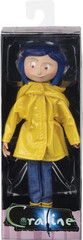 Coraline Movie Bendy Doll Yellow Raincoat Poseable Collectible Figure